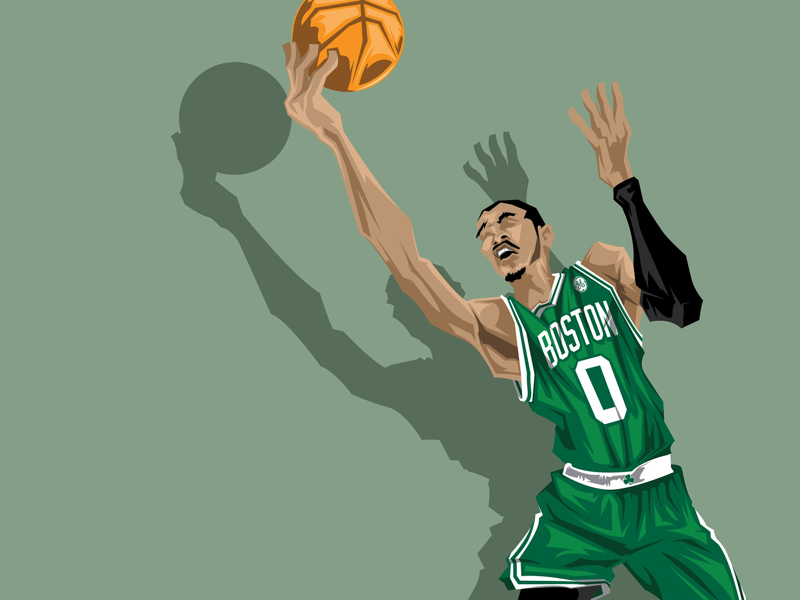 Jayson Tatum 0 Basketball Poster for Sale by Basketball For Life   Redbubble