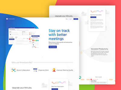 Knowtworthy Landing Page