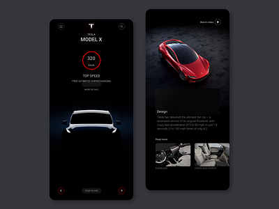 Tesla App Concept