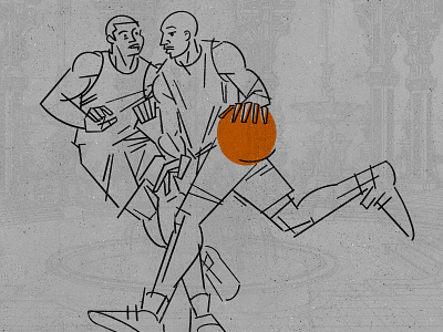 Basketball basketball illustration