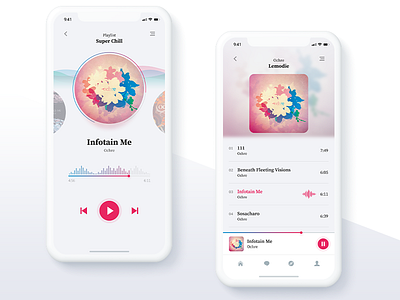 UI Quicky #001 - Music App