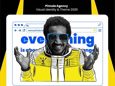 Pimula Agency - Visual identity & Theme 2020