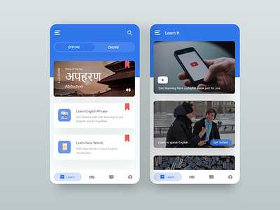 Nepali/English Translation and learning platform redesign