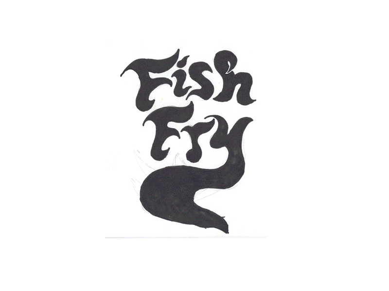Fish Fry Gif! darold j. pinnock darold pinnoc design dpcreates graphic design logo praying