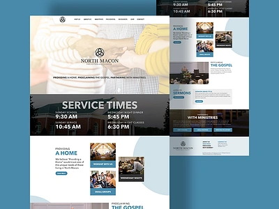 New Web Design church church website darold pinnock design dpcreates ui web design website