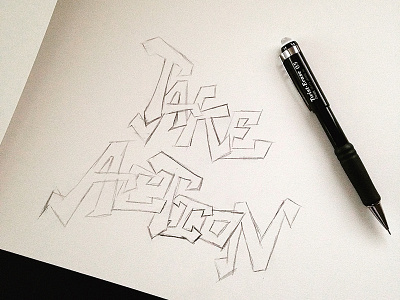 Take Action alphabet art darold pinnock daroldpinnock design dpcreates draw drawing sketch take action typography
