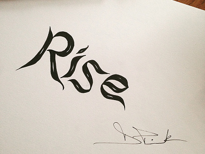 Rise alphabet art darold pinnock daroldpinnock design dpcreates draw drawing sketch typography