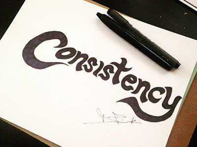 Consistency alphabet art darold pinnock daroldpinnock design dpcreates draw drawing sketch typography
