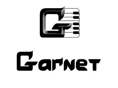 Garnet Logotype Refined darold darold pinnock dpcreates drawing lettering logo logotype music musician pinnock typography