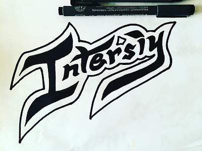 Intersiy Logotype Inked