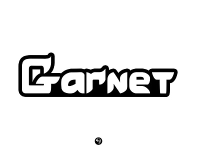 Garnet Logotype Outline darold darold pinnock dpcreates drawing lettering logo logotype music musician pinnock typography