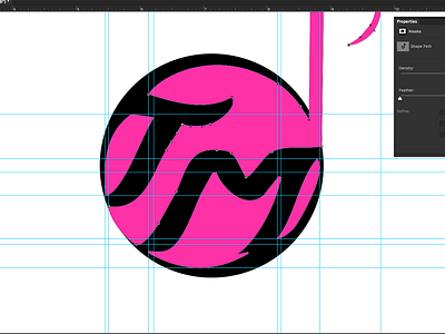 Talented Musicians Logotype V1 darold darold pinnock dpcreates drawing lettering logo logodesign music musician pinnock typography