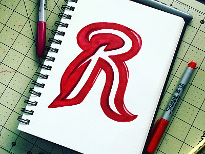 Ryan McCabe Logotype Sketch