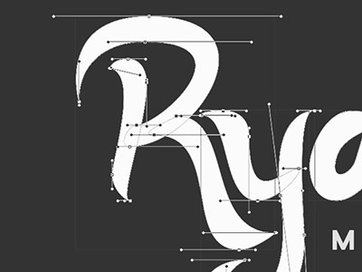 Ryan McCabe Logotype Project darold darold pinnock dpcreates drawing lettering logo logotype music musician pinnock typography