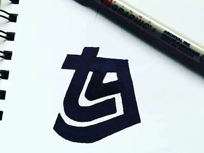 TG Version #1 darold darold pinnock dpcreates drawing lettering logo logotype music musician pinnock typography