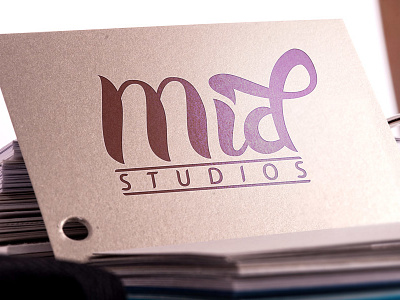 Mid Studios - Updated darold darold pinnock dpcreates drawing lettering logo logotype music musician pinnock typography