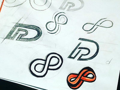 DP Sketches darold darold pinnock dpcreates drawing lettering logo logotype music musician pinnock typography