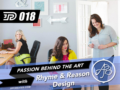 Rhyme & Reason Design | PBTA 18 darold design dpcreates drawing lettering pinnock typography vision