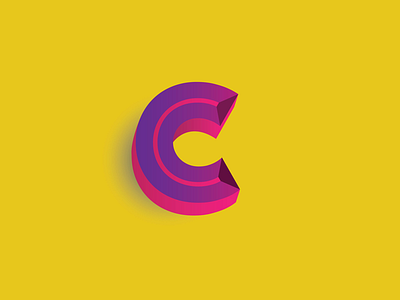 Letter C alphabet darold darold pinnock dpcreates drawing lettering letters logo logotype pinnock typography