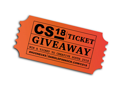 CS18 Ticket Giveaway