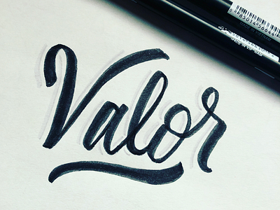 Valor alphabet darold darold pinnock dpcreates drawing lettering letters logo logotype pinnock tv show typography