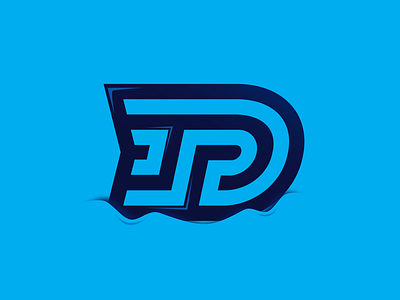 DP Logo branding design dpcreates lettering logo logo design typography vector