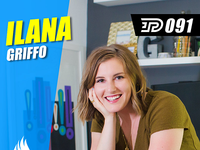 Ilana Griffo | PBTA Show 091 darold pinnock. design interview lettering logo. pbta podcast podcast typography