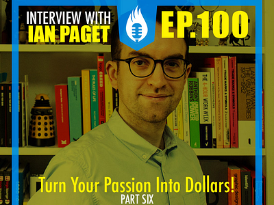 Ian Paget | PBTA Show 100/Pt.6 design dpcreates logo design logogeek passion behind the art pbtashow podcast typography