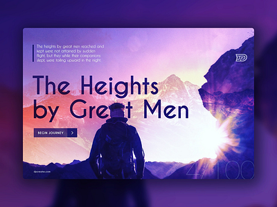 The Heights by Great Men darold pinnock design digital dpcreates graphic design great men layout poem typography