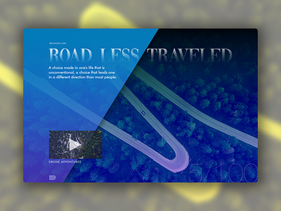 Road Less Traveled darold pinnock design dpcreates graphic design layout design type layout typography