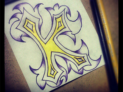 Letter K - My Alphabet Sketch