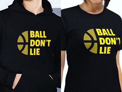 Ball Don’t Lie basketball darold pinnock design dpcreates lettering logo logotype nba typography vector