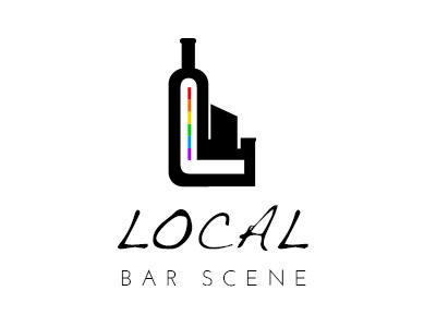 Local Bar Scene Logo Concept logo