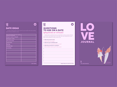 LOVE JOURNAL(Layout&illustration) book cover branding couple graphicdesign graphicdesigns illustration indesign layout layout design layout exploration layouts love magzine typographic typography typography art