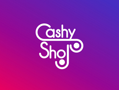 Cashy Shop design flat illustration logo logodesign minimal typography vector