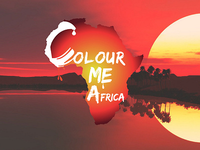 Color me Africa africa color design illustration logo logodesign minimal store vector