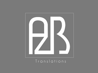 A2B Translation design graphicdesign logo logodesign translation typography vector
