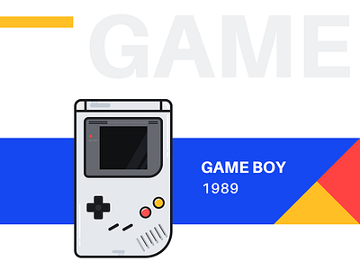 GAME BOY design icon illustration ui