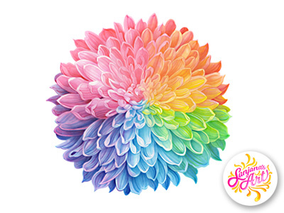 Rainbow Chrysanthemum