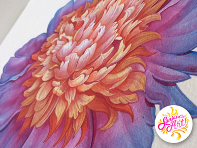 Purple Pink Watercolor Texture Background by sara on Dribbble