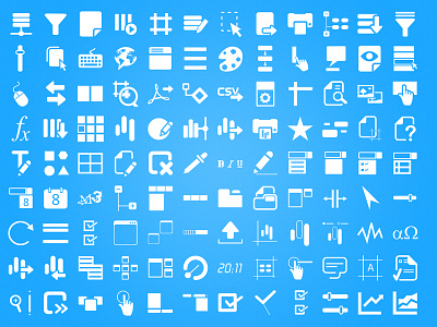 User Interface Icons Pack application csh custom design gui icon icons interface pack png presentation resolution shapes software transparent ui user ux