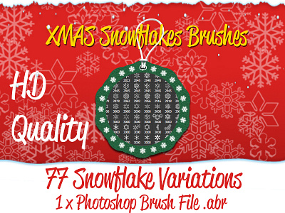 Xmas Snowflakes Brushes