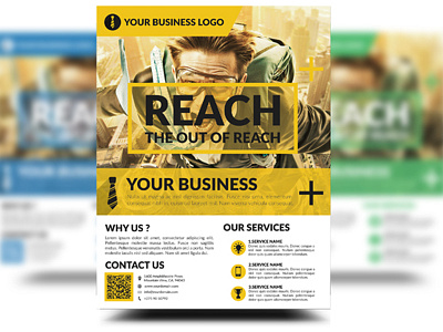 Creative Corporate Business Flyer business company corporate creative flyer identity modern photoshop poster print psd template
