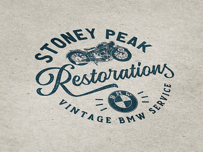 Logo Design: Stoney Peak Restorations, Victoria BC