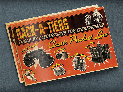 Catalog Design: Rack-A-Tiers Specialty Electrical Tools