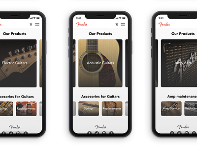 Fender Mobile Experience