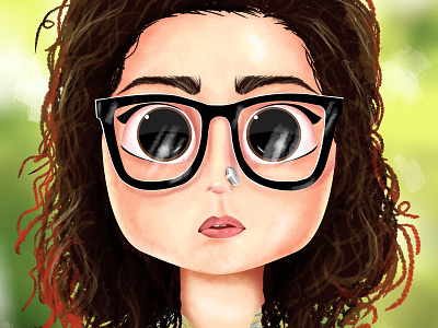 Parvathy | Character Illustration actress adobe character digital 2d digital paint drawaing illustration malayalam parvathy people photoshop portrait