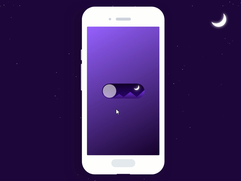 Day Night Toggle 100dayschallenge 100daysofui dailyui dailyui 003 day and night gradient gradient design toggle switch uidesign uxdesign