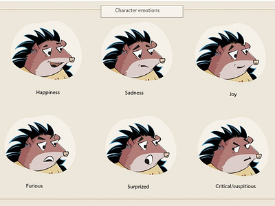 Character emotions