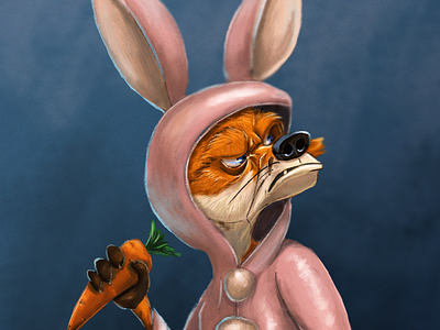 "cutty" fox character digital fox illustration